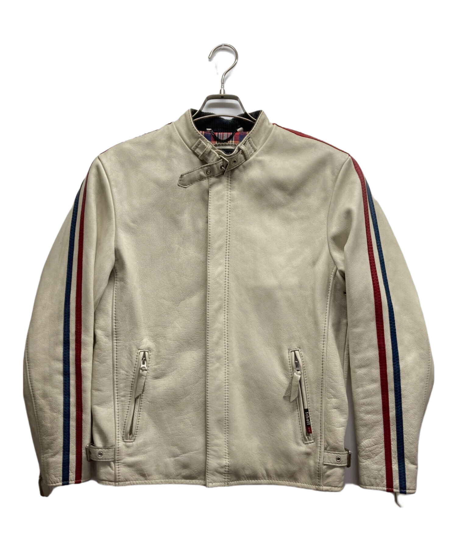 Schott ショット クラシックレーサー レザージャケット 3111010 中古・古着通販】Schott (ショット) クラシックレーサージャケット