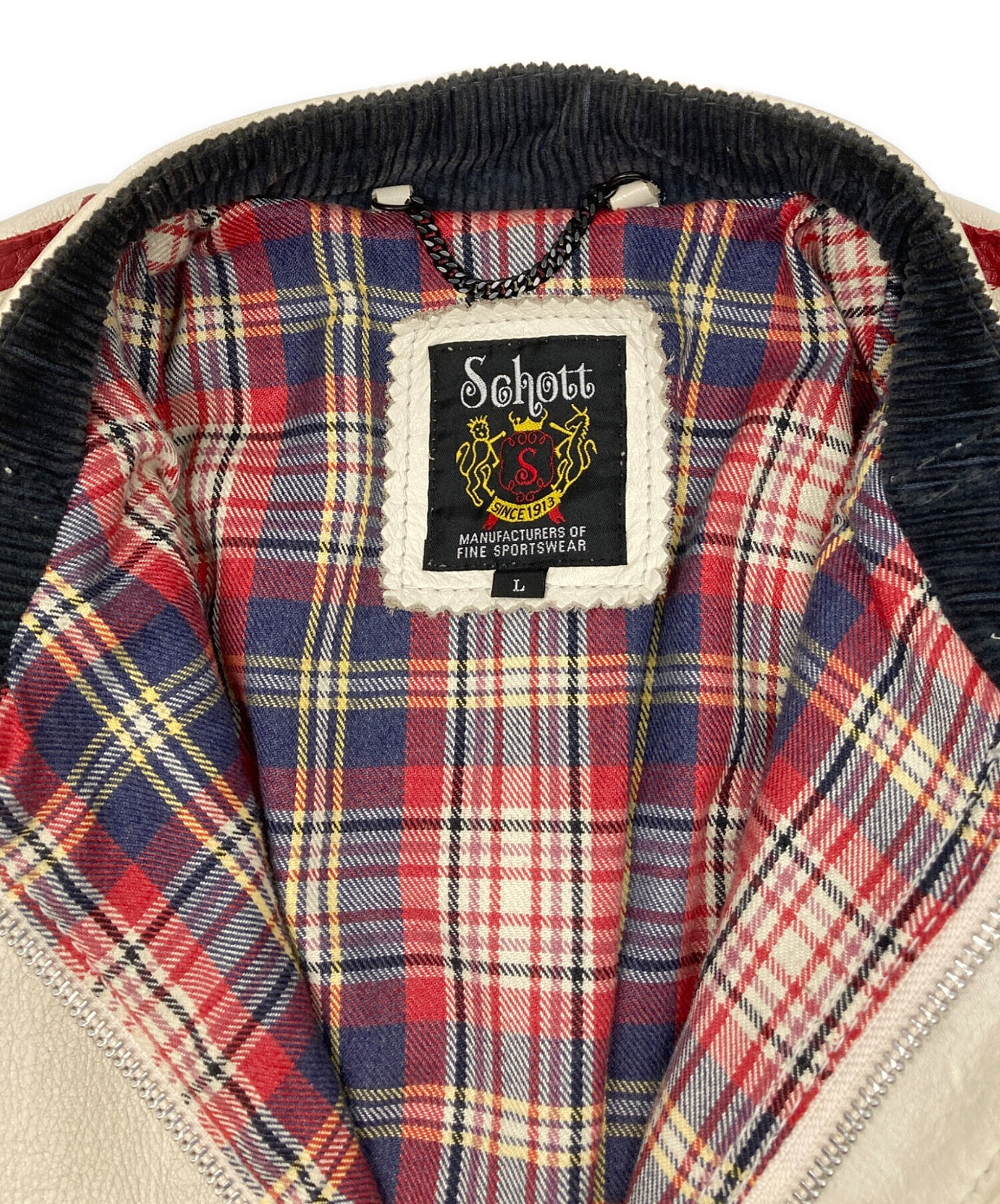 中古・古着通販】Schott (ショット) クラシックレーサージャケット