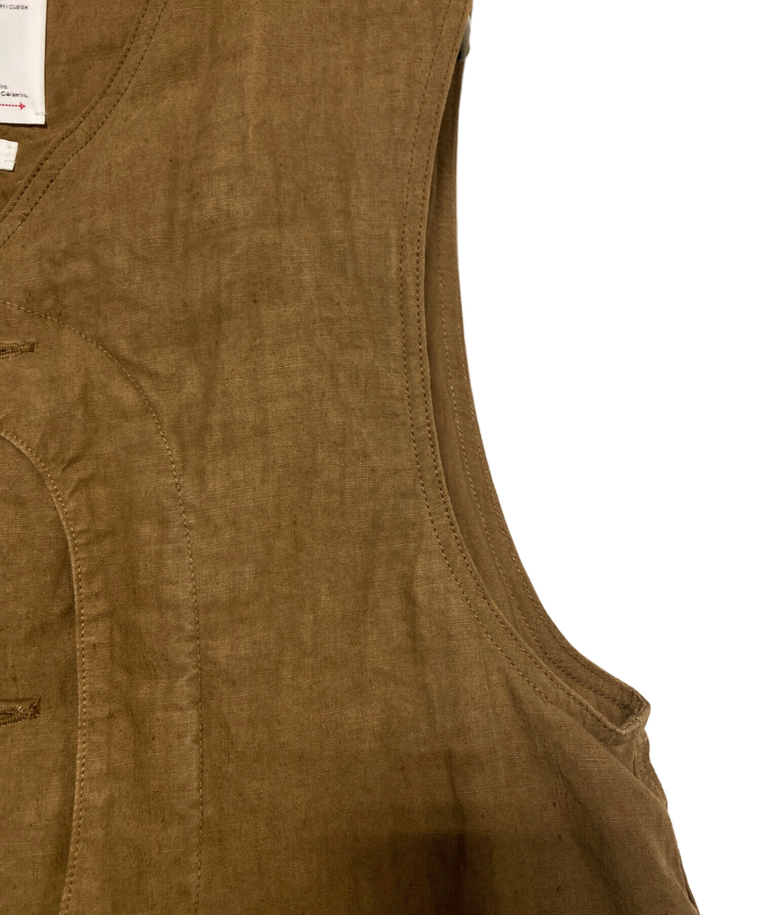 中古・古着通販】VISVIM (ビズビム) GUSTO DOWN VEST -LT.BROWN