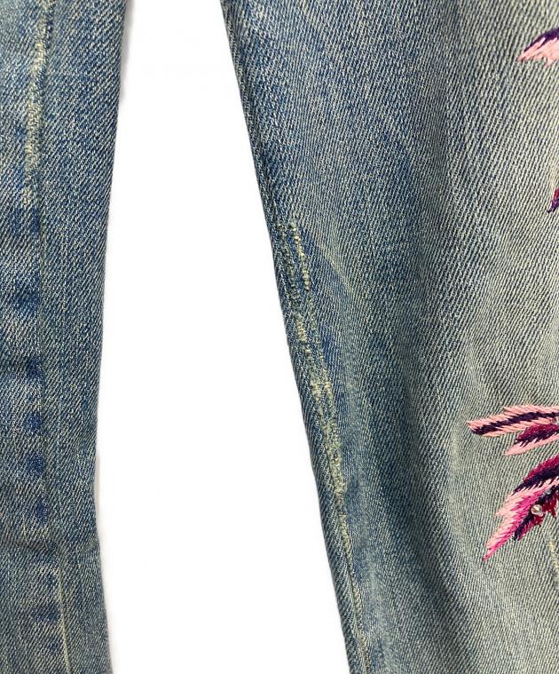 中古・古着通販】ROBERTO CAVALLI (ロベルトカヴァリ) 刺繍デニム