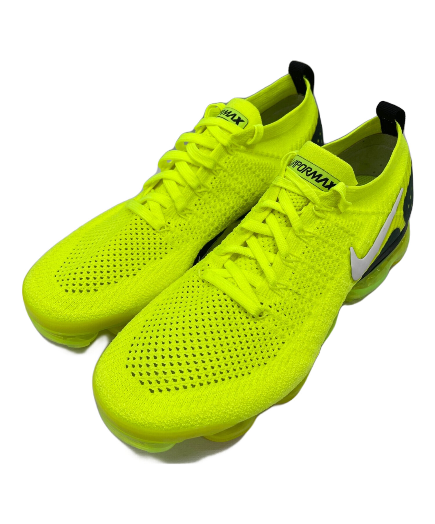 美品 NIKE AIR VAPORMAX FLYKNIT 2 イエロー 28cm 中古・古着通販】NIKE (ナイキ) AIR VAPORMAX FLYKNIT 2 イエロー