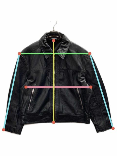 中古・古着通販】ZARA (ザラ) レザージャケットボクシーフィット