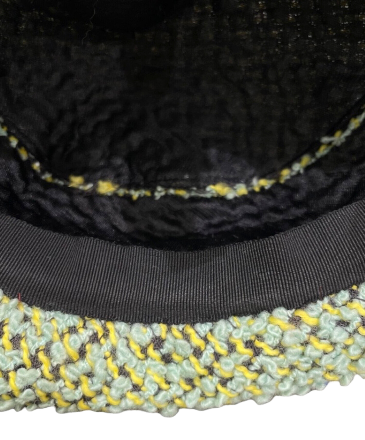 中古・古着通販】CHANEL (シャネル) ツイードハット グリーン サイズ 