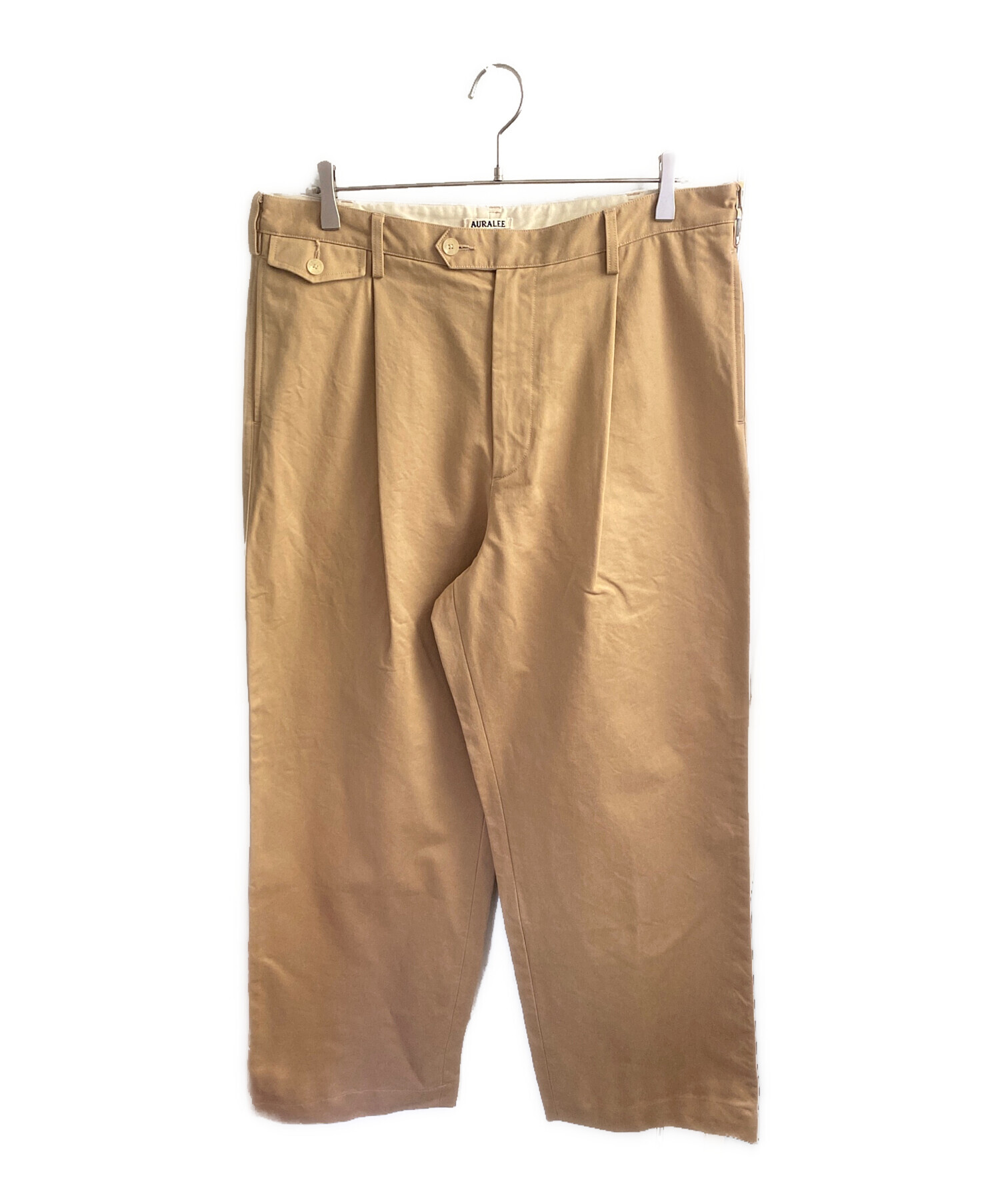 中古・古着通販】AURALEE (オーラリー) WASHED FINX CHINO ONE-TUCK