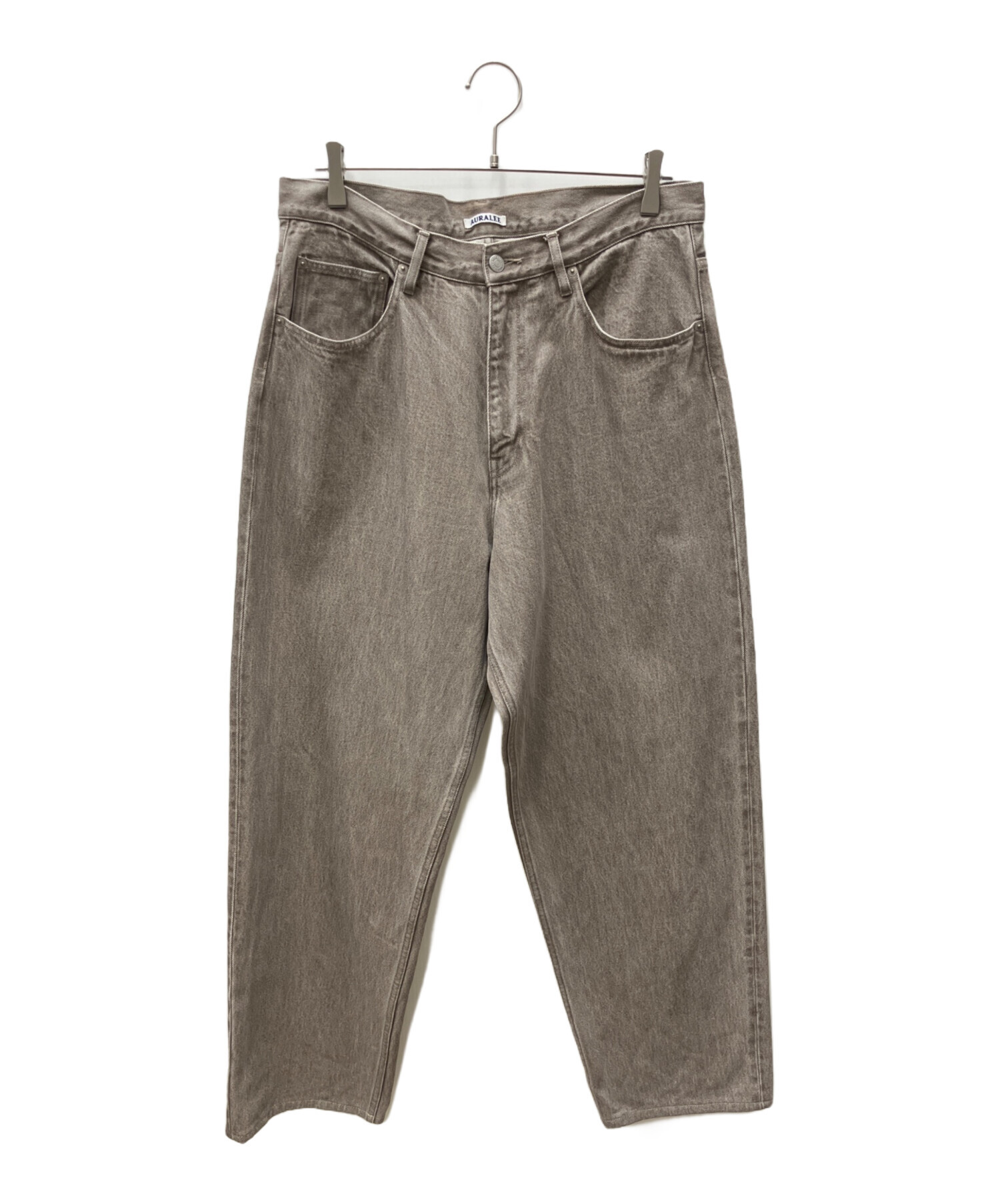 中古・古着通販】AURALEE (オーラリー) HARD TWIST FADED BROWN DENIM