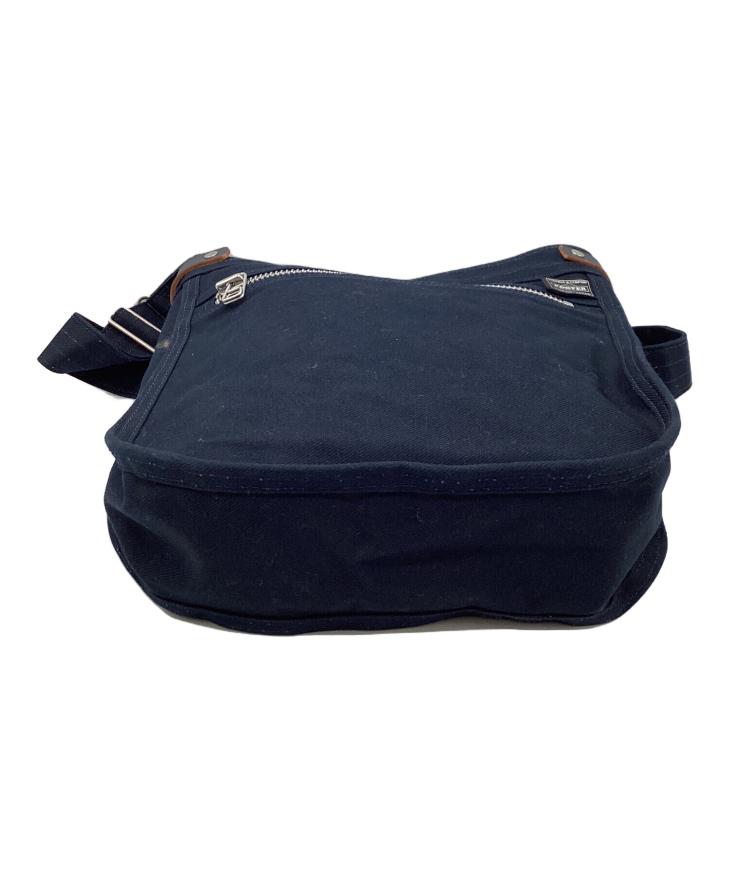 PORTER GIRL NAKED ショルダーバッグ ネイビー 紺 新品 タグ付 中古・古着通販】PORTER GIRL (ポーターガール) NAKED ショルダー