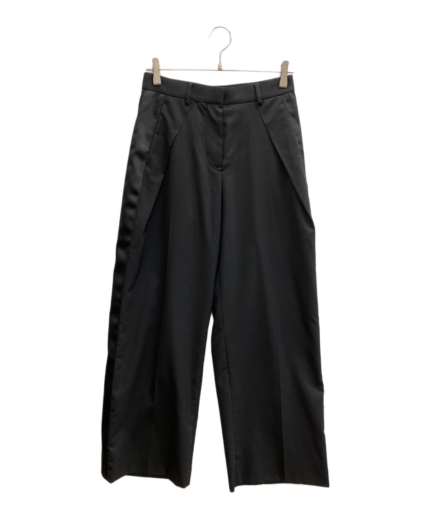 中古・古着通販】sacai (サカイ) サイドラインスラックス ブラック