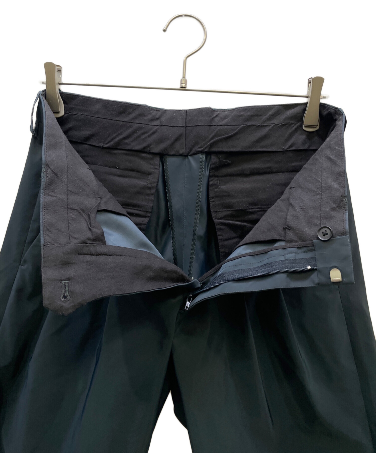 kolor カラー　ナイロンパンツ　新品　定価38500円 中古・古着通販】KOLOR (カラー) ナイロンタックパンツ ネイビー