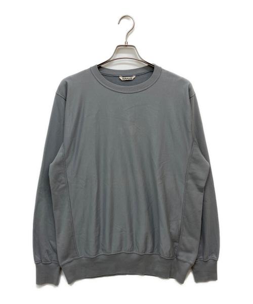 J*h様 美品AURALEE シルバーグレー ボートネック 中古・古着通販】AURALEE (オーラリー) Elastic High Gauze Sweat P/O