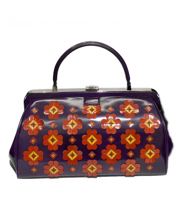 中古・古着通販】PRADA (プラダ) ハンドバッグ パープル｜ブランド