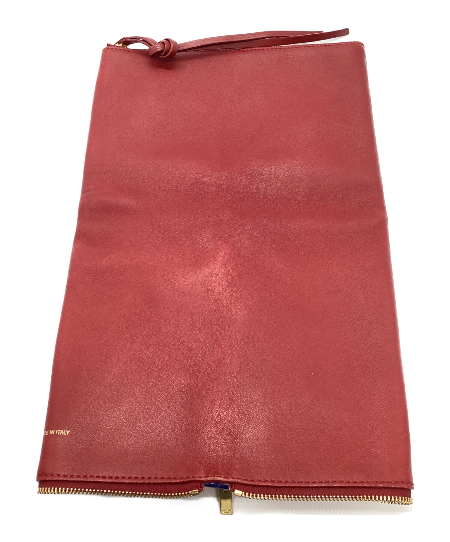 大幅値下げ！ロエベのクラッチバッグ レッド 中古・古着通販】LOEWE (ロエベ) クラッチバッグ｜ブランド・古着通販