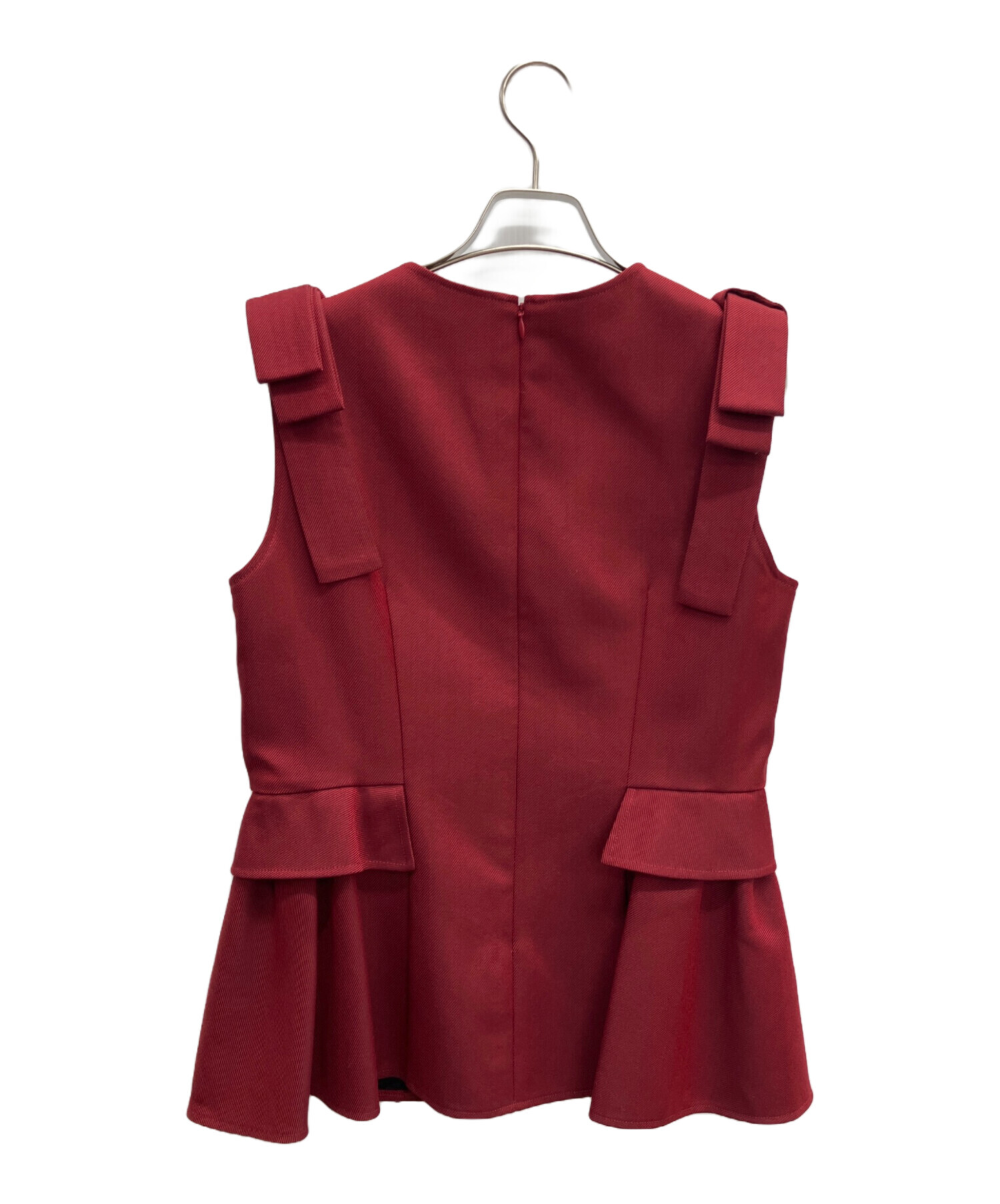 中古・古着通販】THETOE (ザ トゥー) Korinthos Sleeveless Peplum