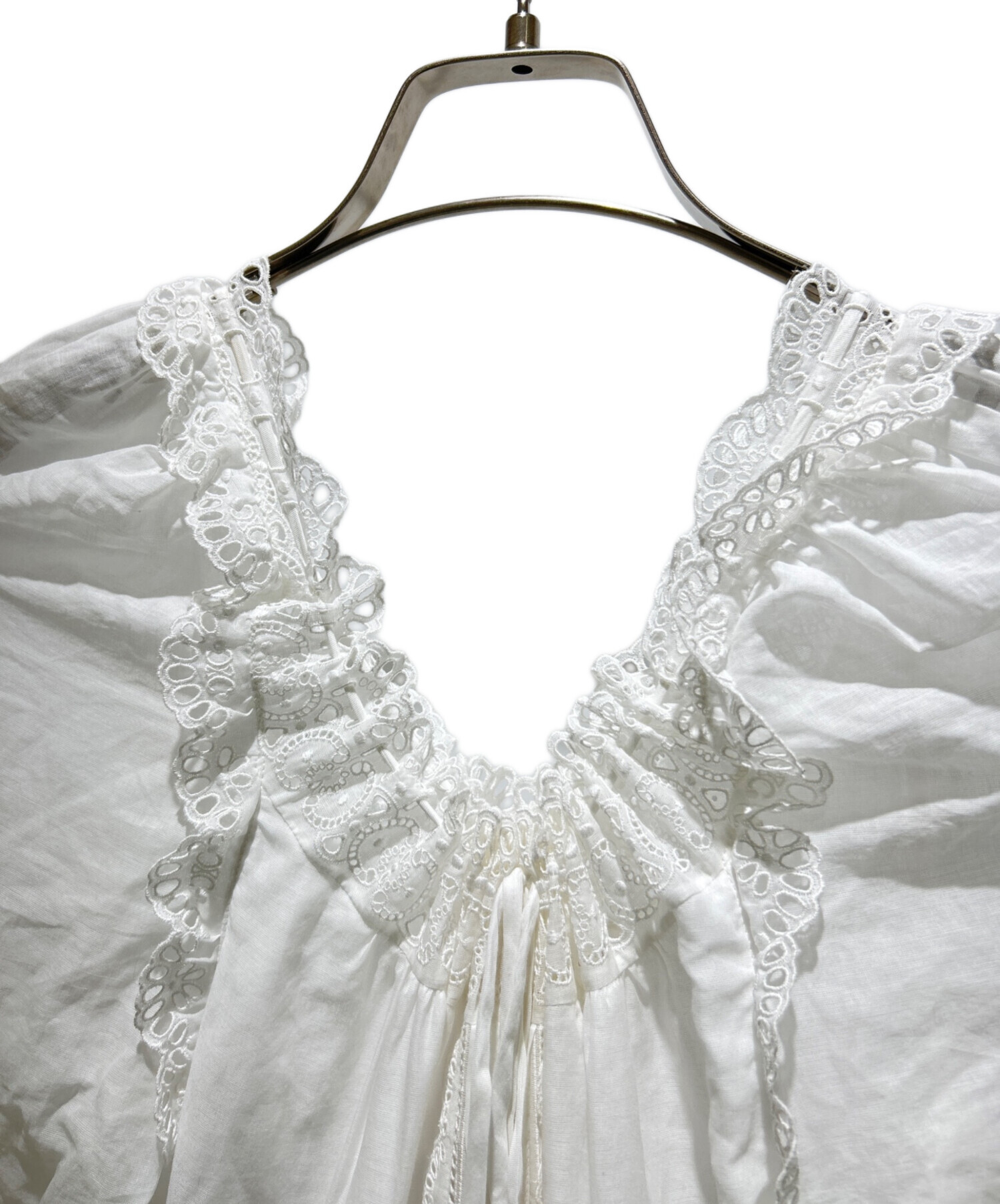 中古・古着通販】CELINE (セリーヌ) Embroidered Folk Dress in Cotton
