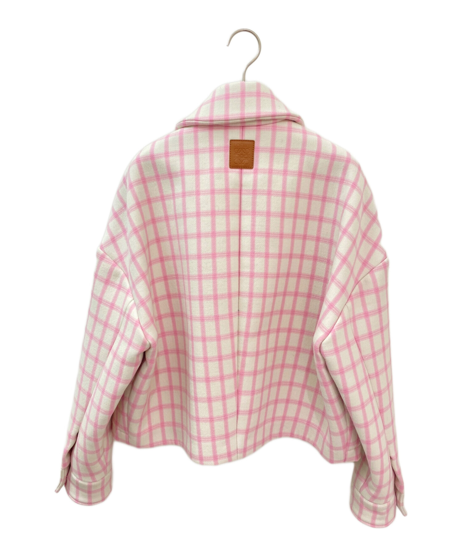 中古・古着通販】LOEWE (ロエベ) ジップアップチェックジャケット
