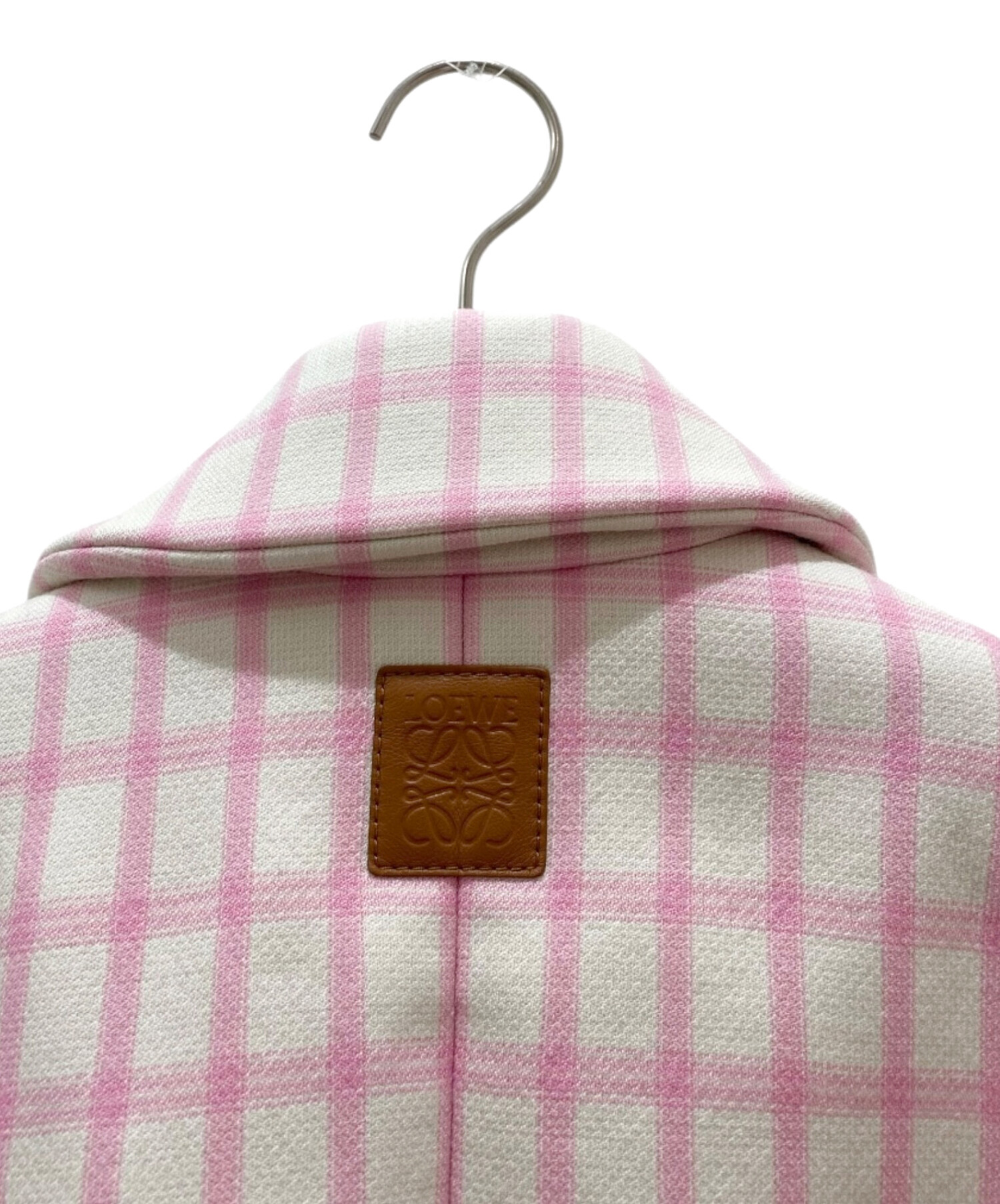 中古・古着通販】LOEWE (ロエベ) ジップアップチェックジャケット