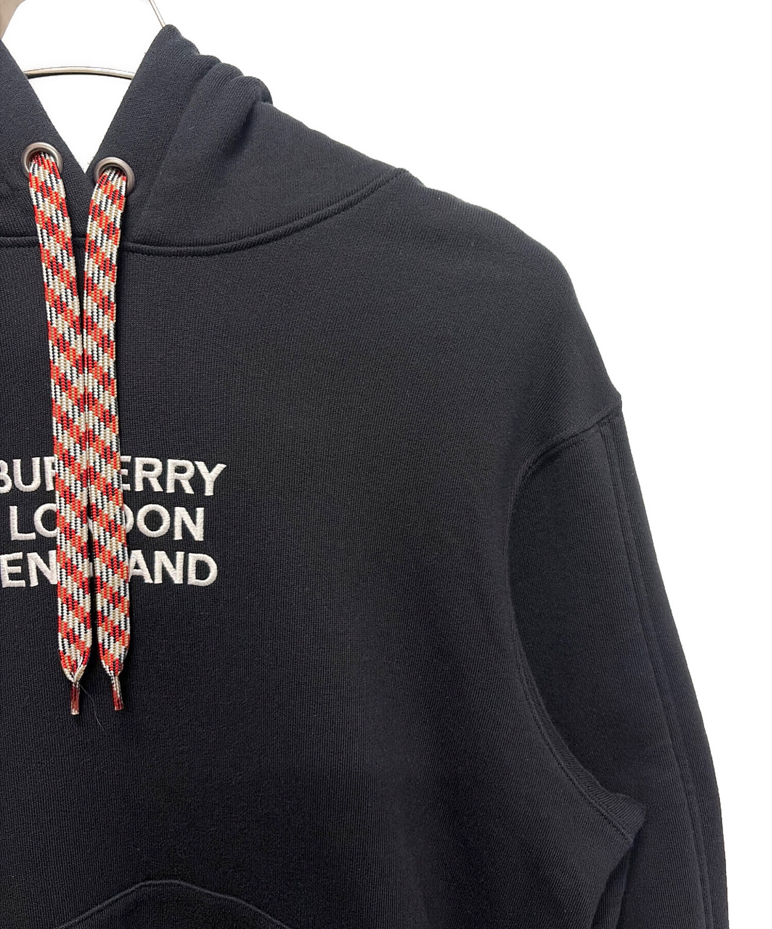 バーバリー BURBERRY 80376701 パーカー バーバリー レター グラフィック コットンブレンド ジップパーカー