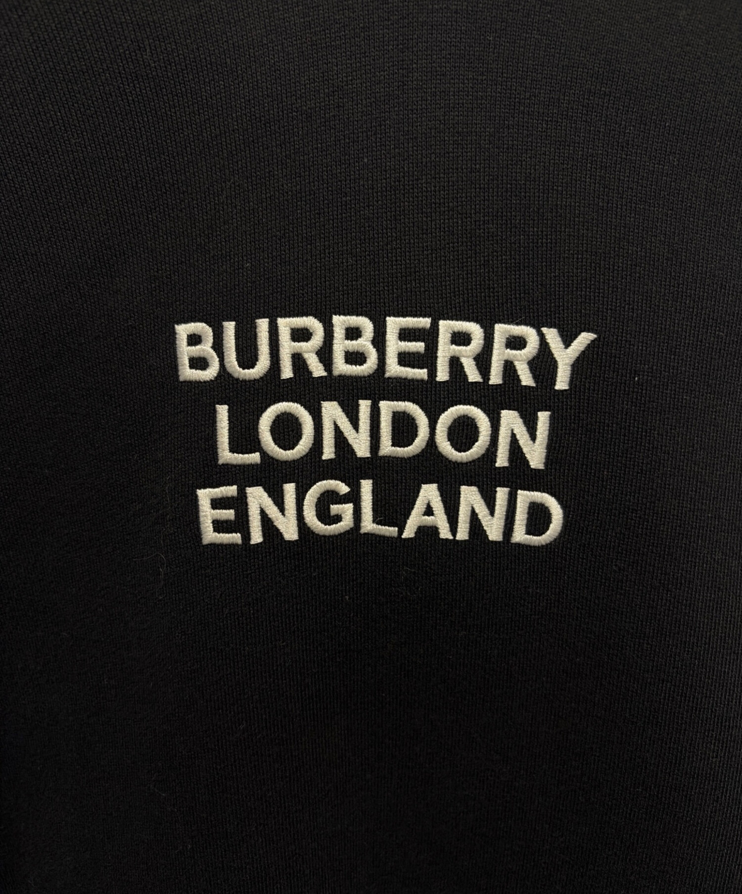 中古・古着通販】BURBERRY (バーバリー) ロゴ刺繍パーカー/コットン