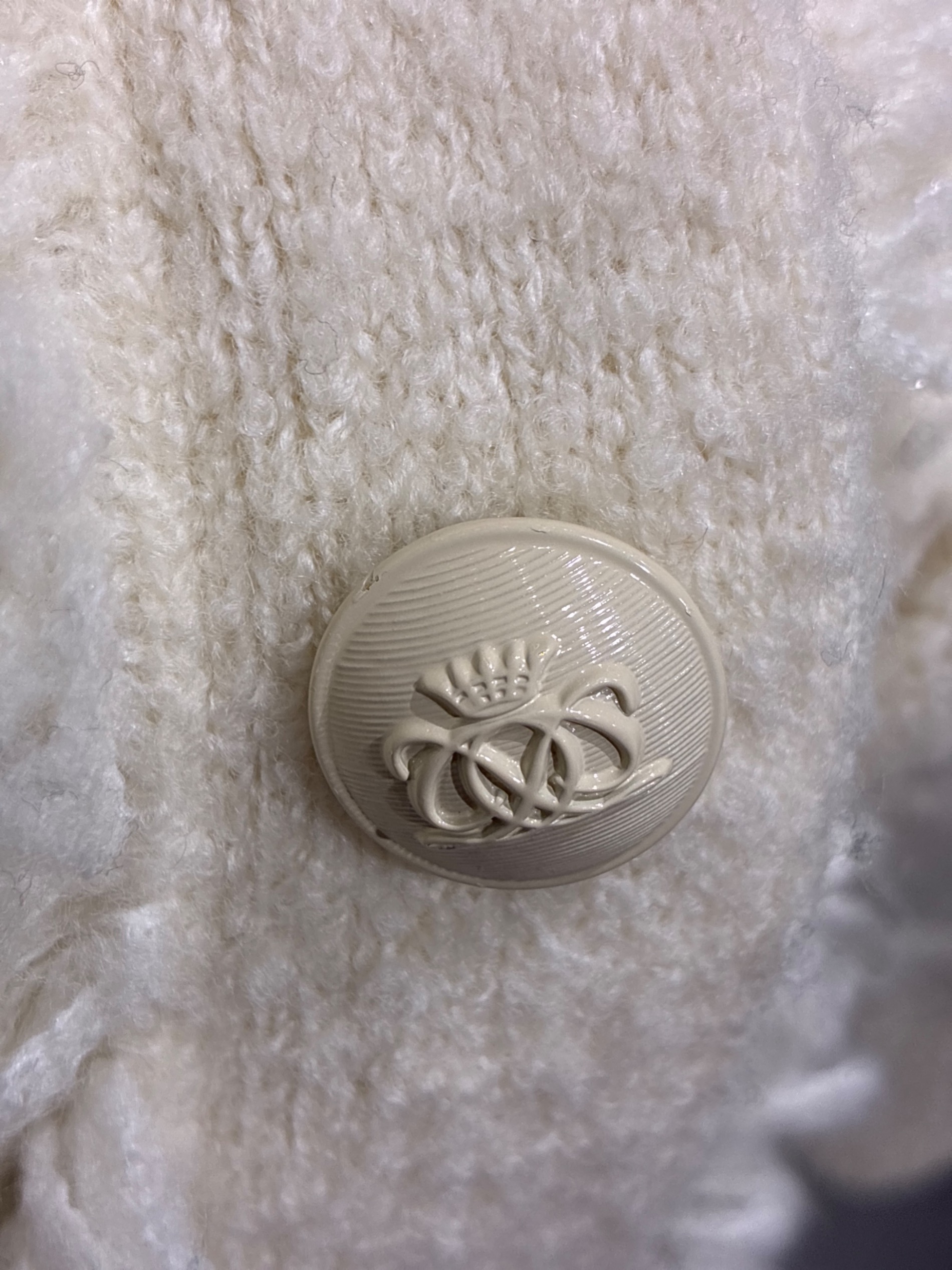 中古・古着通販】DRAWER (ドゥロワー) 7Gジャガード フリンジ ニット