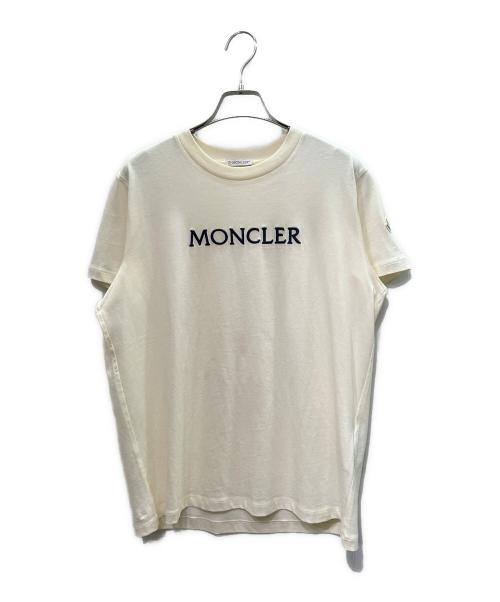中古・古着通販】MONCLER (モンクレール) Tシャツ オフホワイト サイズ