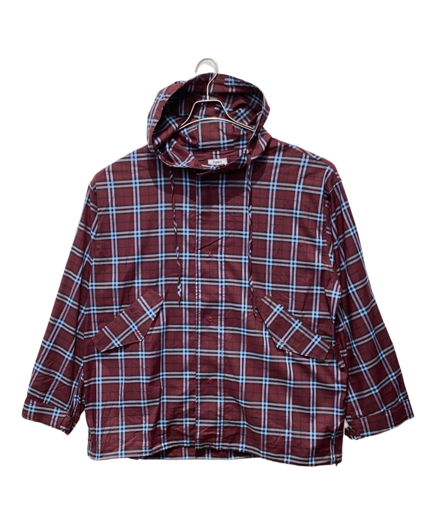 新品 KELEN ケレン レース切替デザイン ブルゾン PARMO アウター 中古・古着通販】kelen (ケレン) SNOW PARKA JACKET エンジ サイズ:M