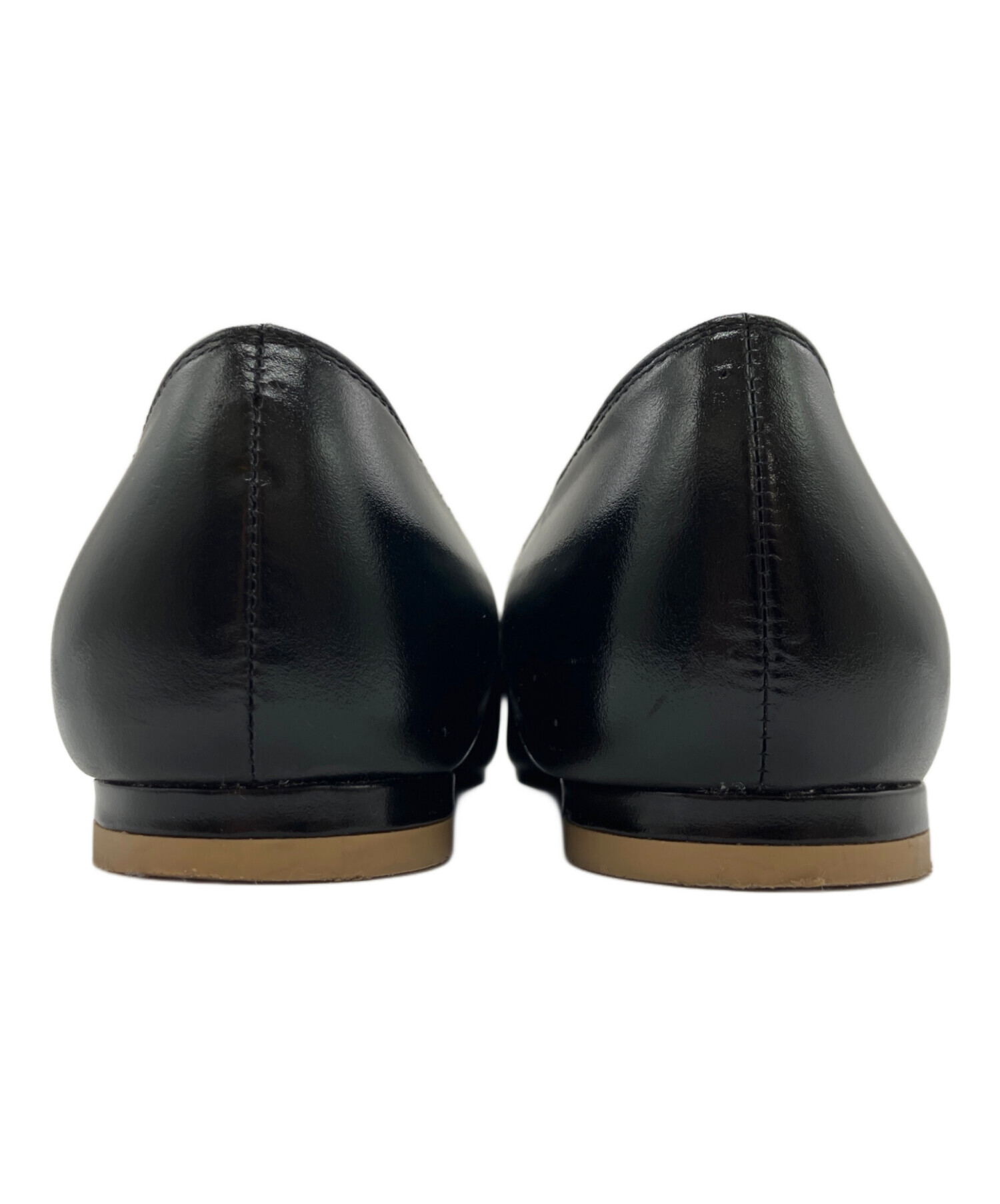 PIPPICHIC ピッピシック オープントゥ パンプス 黒 37 24cm 中古・古着通販】Pippichic (ピッピシック) ビジュー パンプス