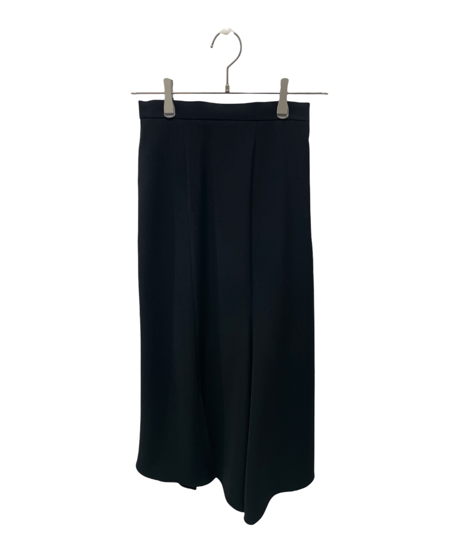 中古・古着通販】ENFOLD (エンフォルド) RANDOM-SLIT SKIRT ブラック