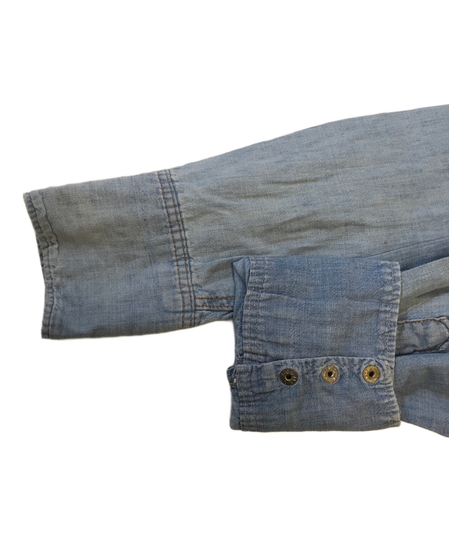 AT LAST & CO ベンチレーション シャンブレーシャツ 15 1/2 AT LAST