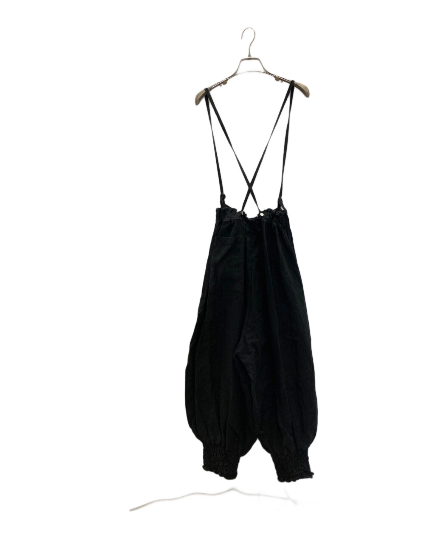 MARCHE' DE SOEUR サロペット パンツ 麻 作家さん ハンドメイド 中古・古着通販】MARCHE' DE SOEUR (マルシェドソワール) サスペンダー
