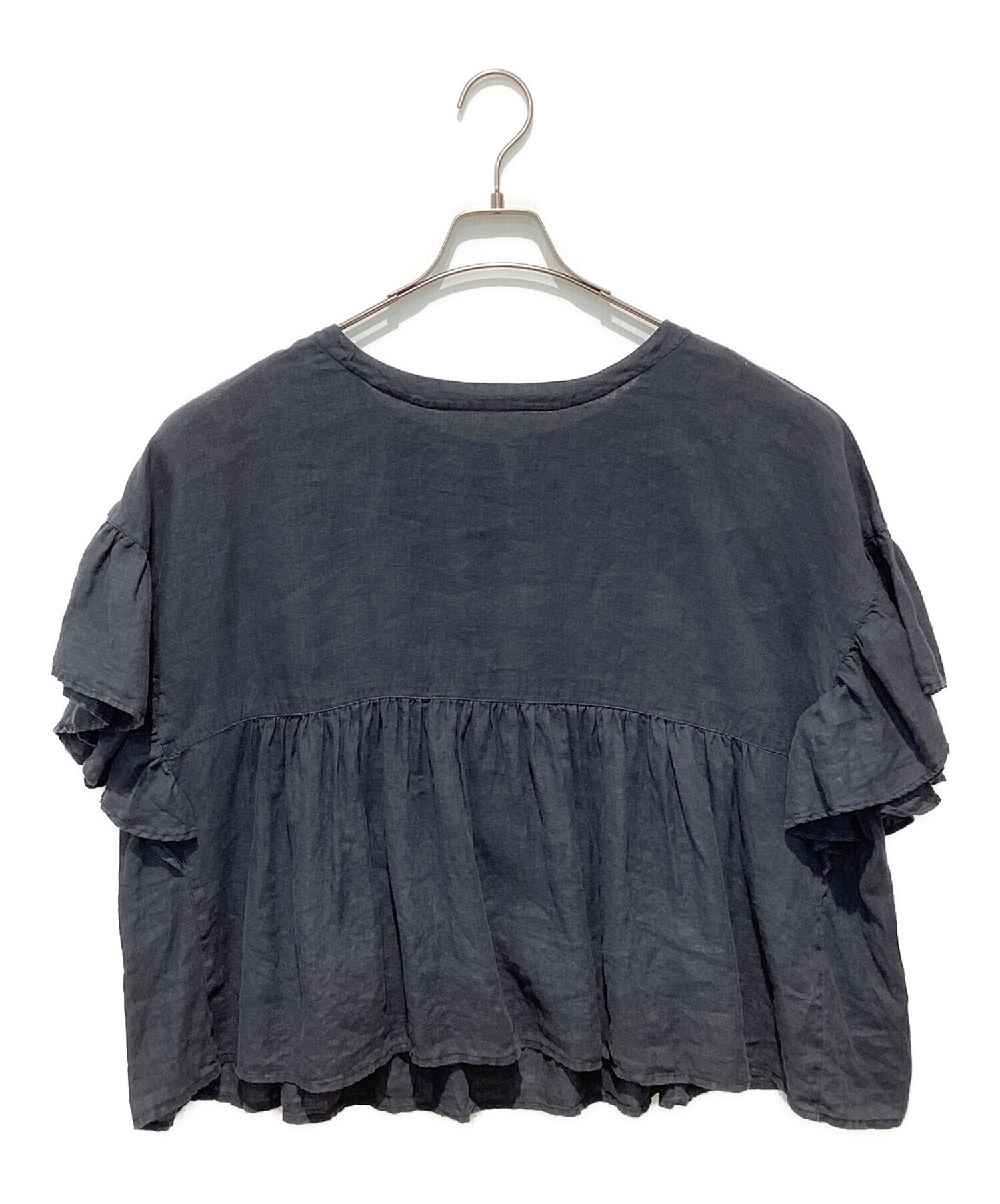 中古・古着通販】nest Robe (ネストローブ) リネンラッフル袖2way
