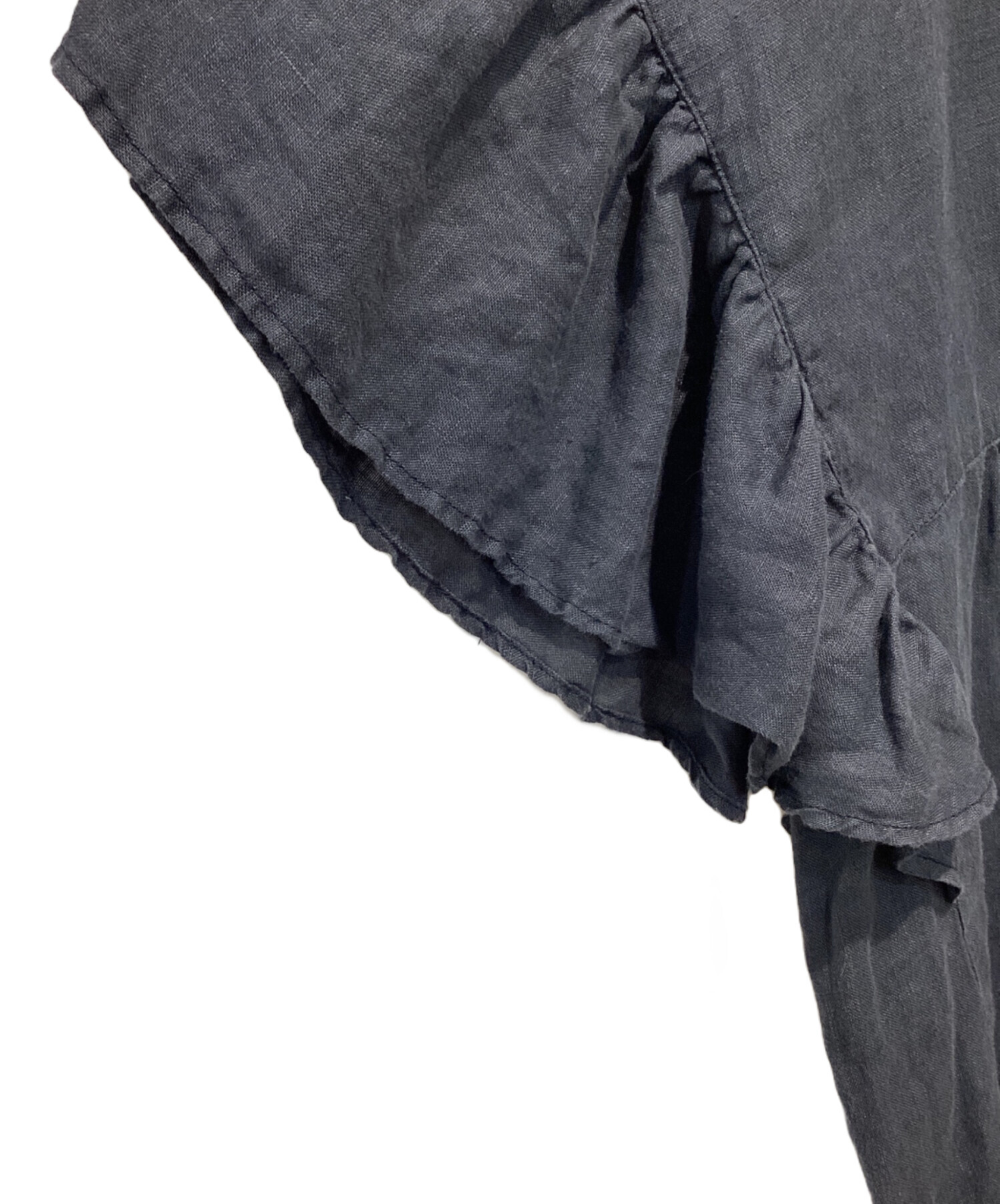 中古・古着通販】nest Robe (ネストローブ) リネンラッフル袖2way