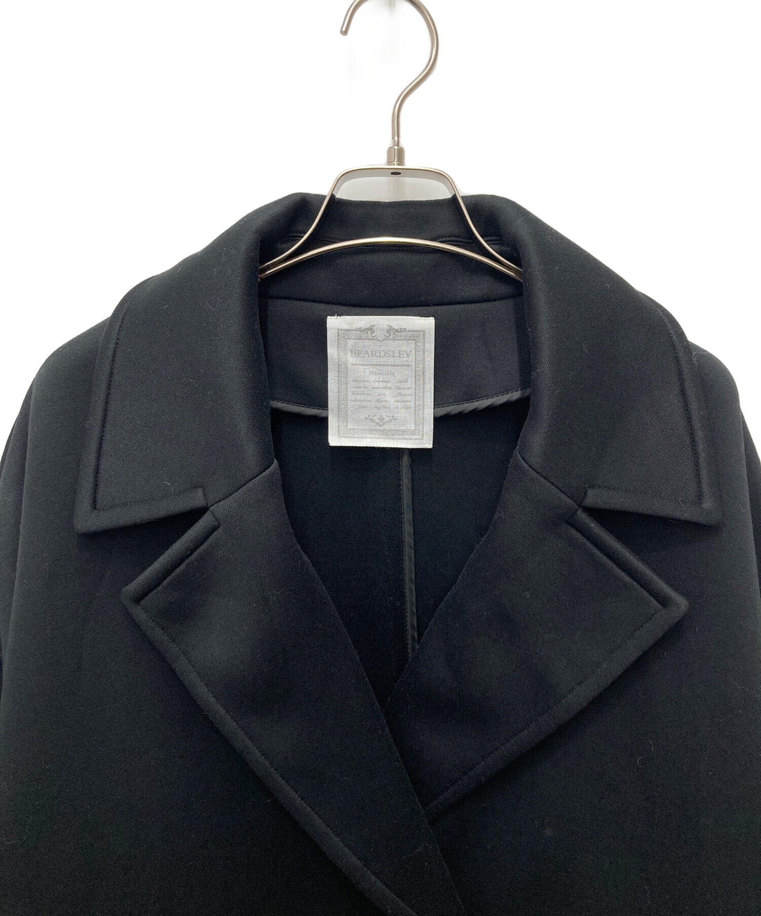 中古・古着通販】BEARDSLEY (ビアズリー) ダンボールPコート ブラック