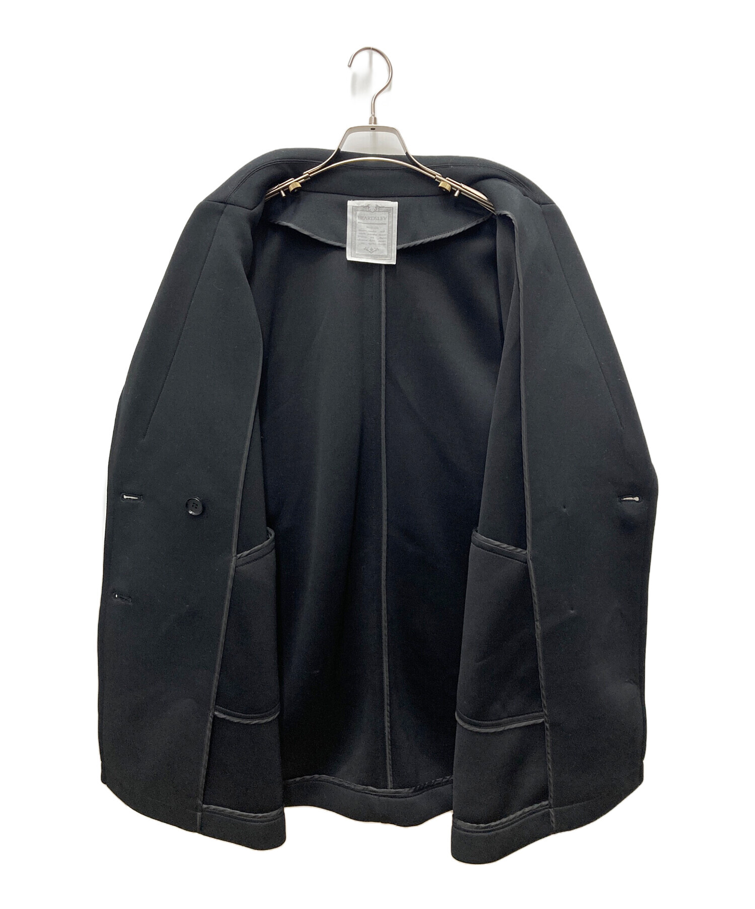 中古・古着通販】BEARDSLEY (ビアズリー) ダンボールPコート ブラック