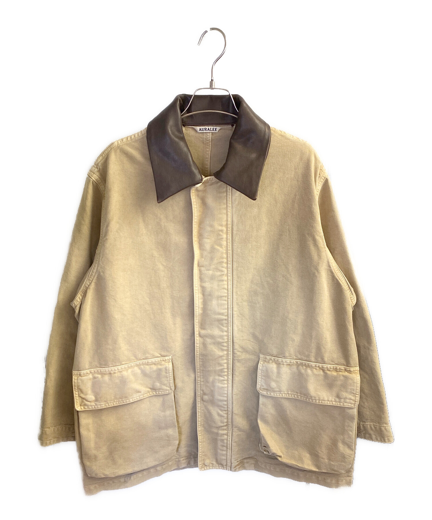 中古・古着通販】AURALEE (オーラリー) ORGANIC COTTON DUCK BLOUSON