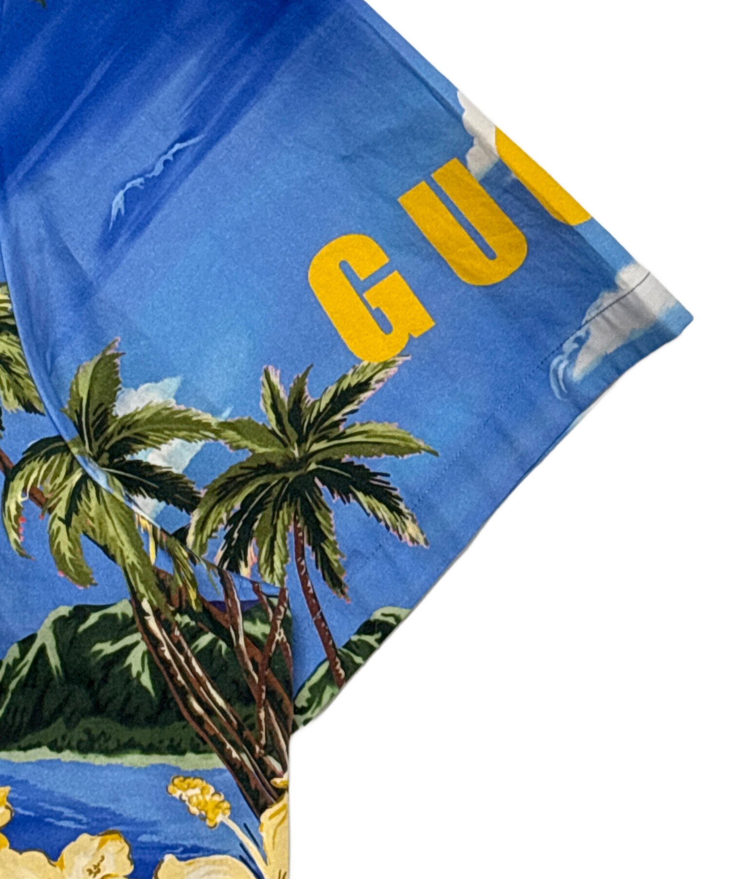中古・古着通販】GUCCI (グッチ) ココナッツ柄 ボウリングシャツ
