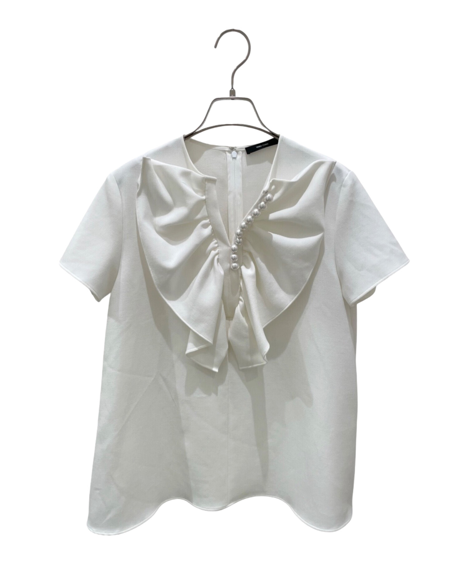 中古・古着通販】YOKO CHAN (ヨーコチャン) ボリュームラッフルパール 中古・古着通販】YOKO CHAN (ヨーコチャン) ボリュームラッフルパール