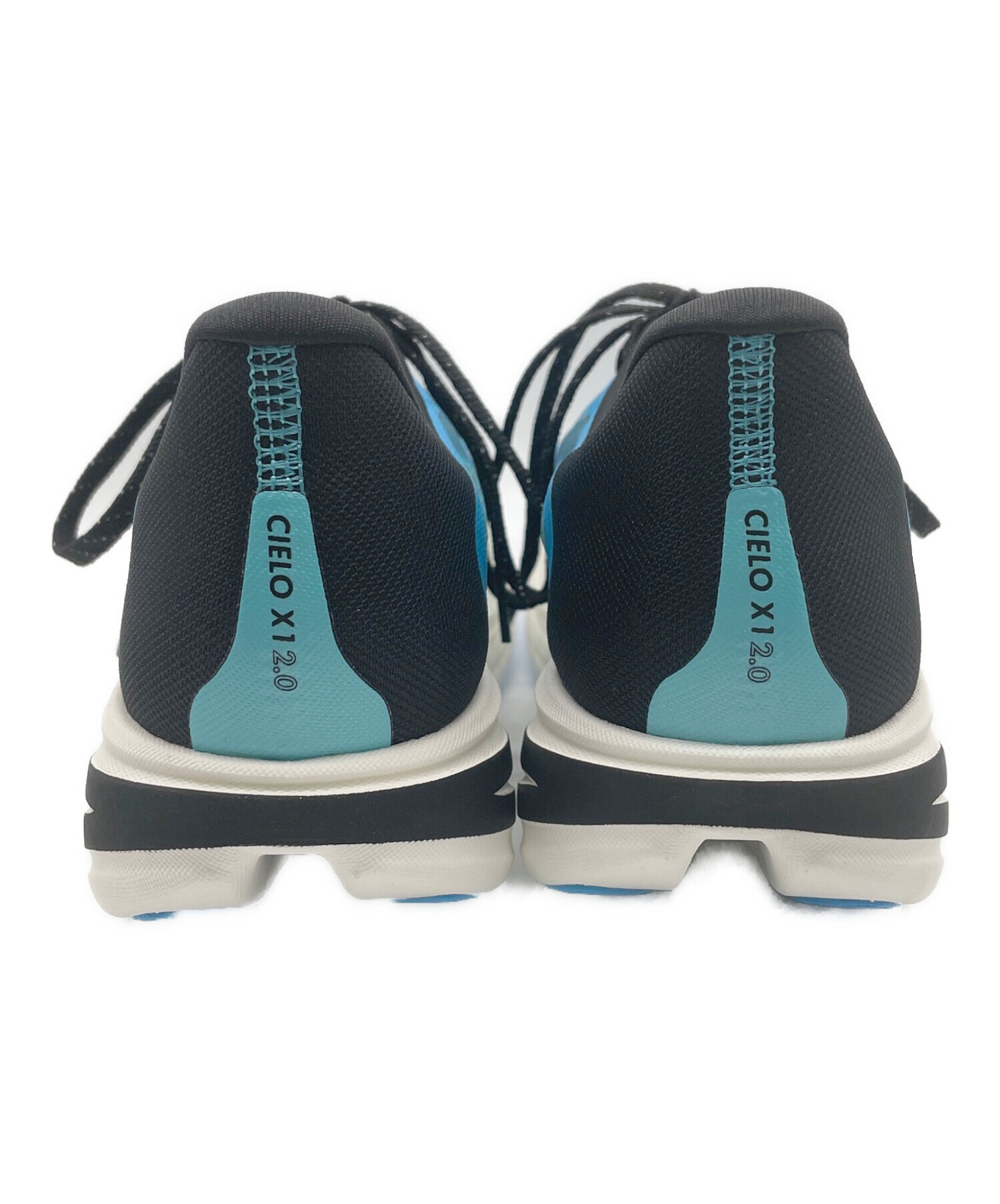 HOKA シエロx1 2.0 27センチ　10kのみ使用 中古・古着通販】HOKA (ホカ) CIELO X1 2.0 ブルー サイズ:27cm