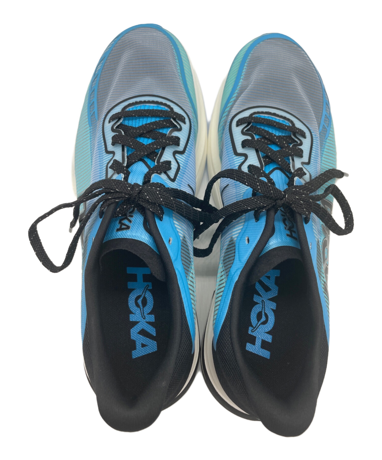 HOKA シエロx1 2.0 27センチ　10kのみ使用 中古・古着通販】HOKA (ホカ) CIELO X1 2.0 ブルー サイズ:27cm