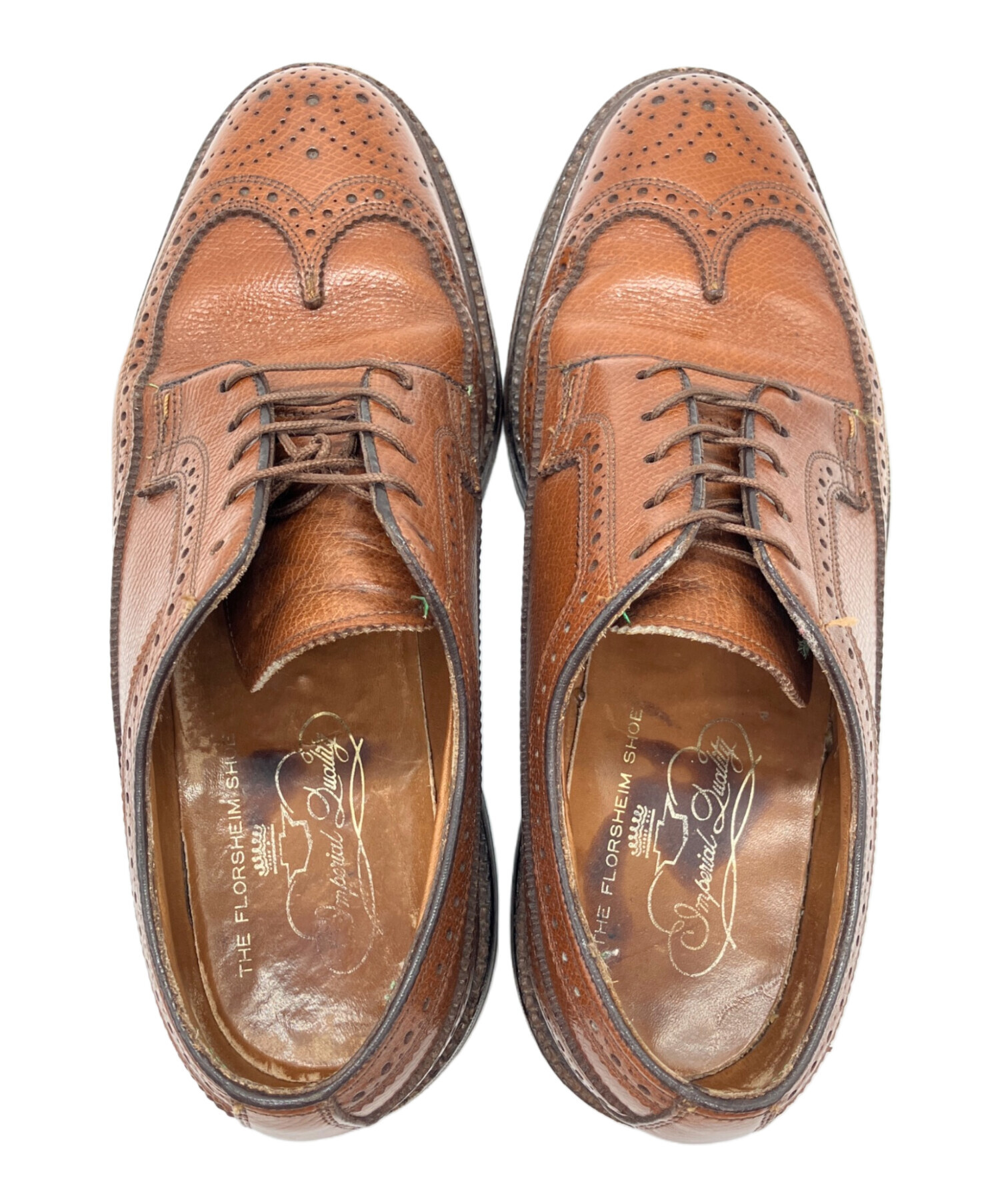中古・古着通販】Florsheim (フローシャイム) ウィングチップシューズ