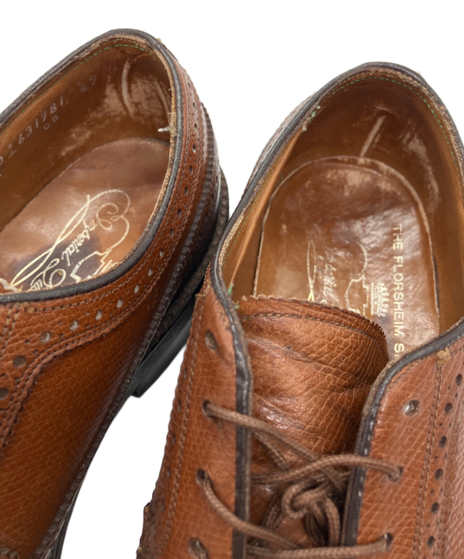 中古・古着通販】Florsheim (フローシャイム) ウィングチップシューズ
