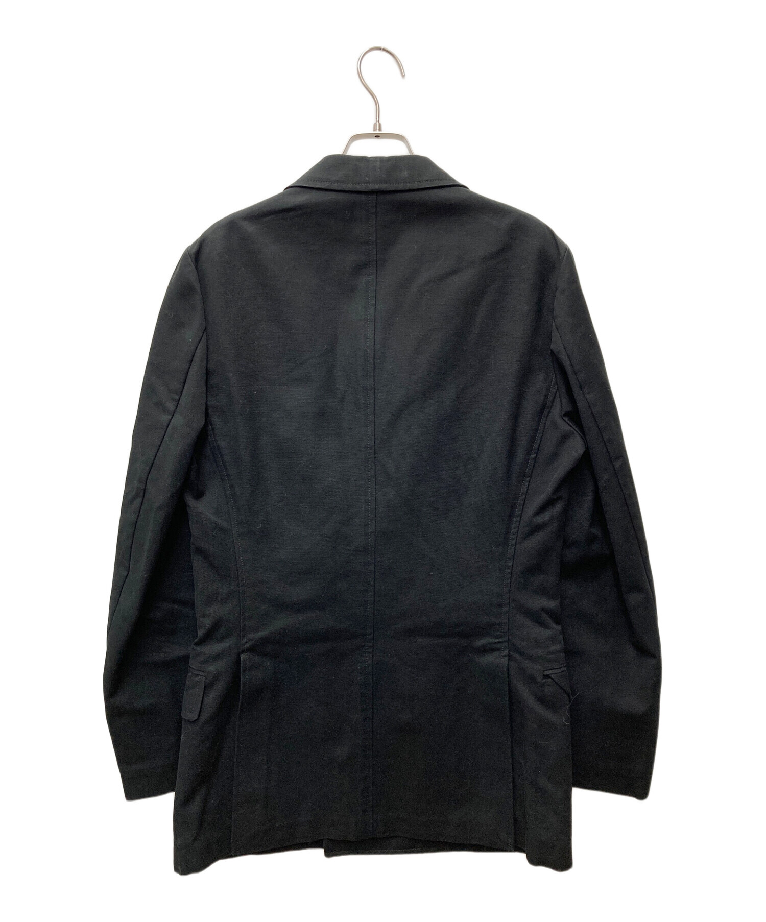 中古・古着通販】GUCCI (グッチ) コットンPコート ブラック サイズ:44