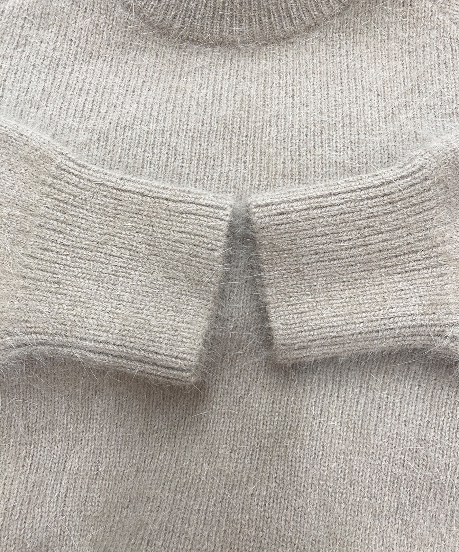 中古・古着通販】CLANE (クラネ) ANGORA COMPACT KNIT TOPS ベージュ