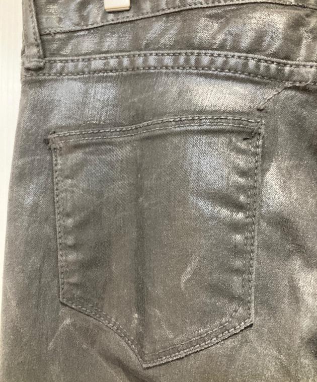 中古・古着通販】FUGA (フーガ) 裾ジップコーティングデニムパンツ