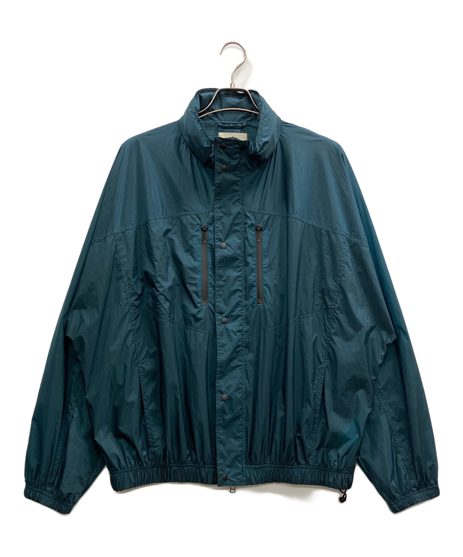 中古・古着通販】YOKE (ヨーク) NYLON TRANING ZIP BLOUSON ブルー