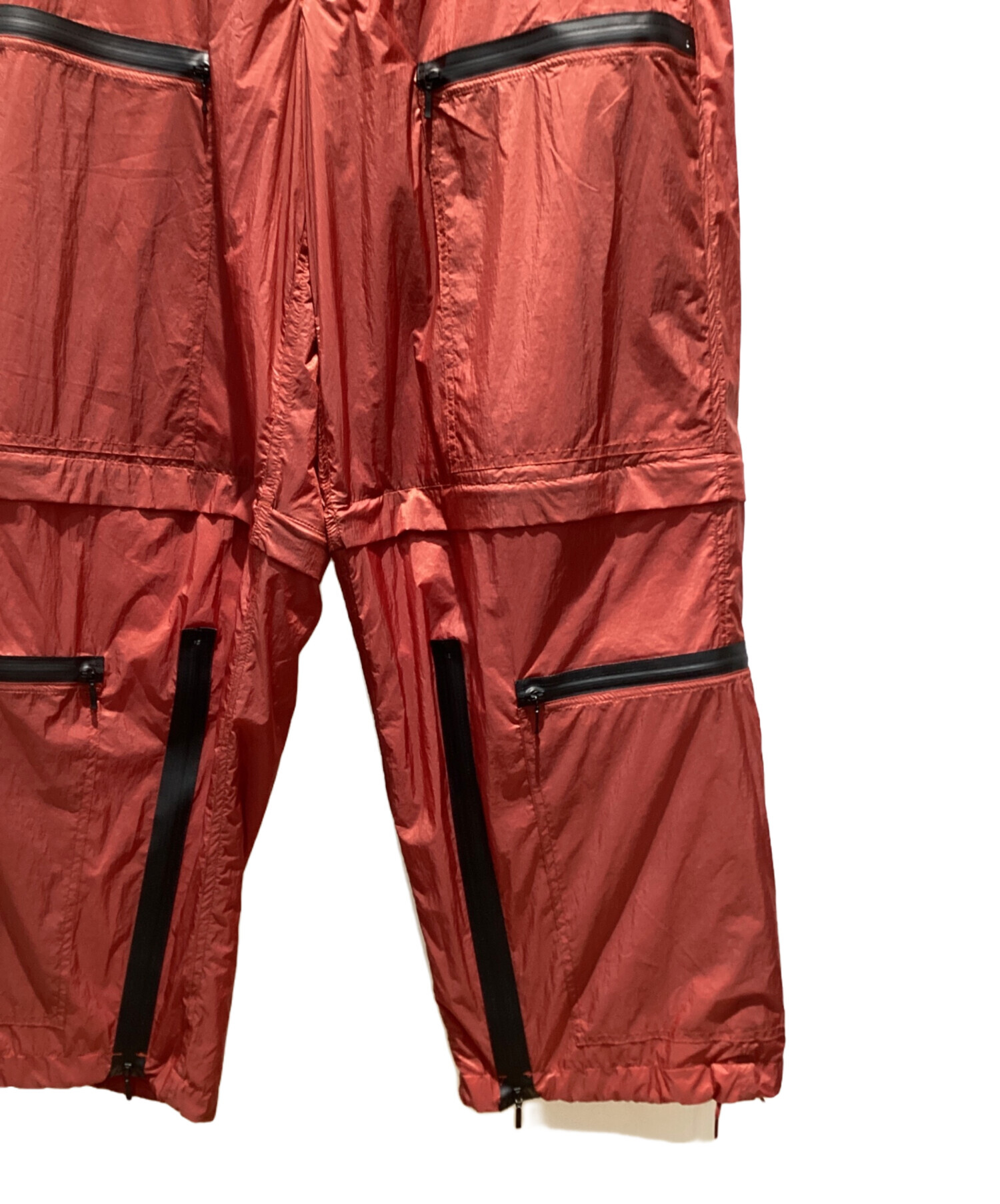 中古・古着通販】YOKE (ヨーク) NYLON CONVERTIBLE EASY PANTS レッド