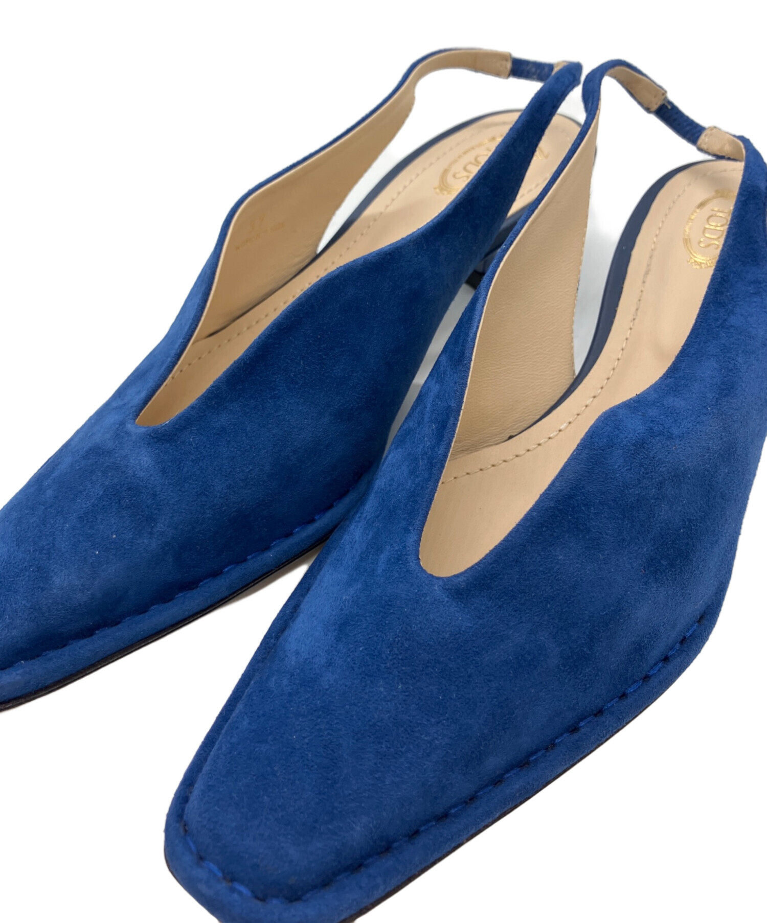 TOD'S × mame kurogouchi バックストラップパンプス 中古・古着通販】TOD'S (トッズ) Mame Kurogouchi (マメクロゴウチ