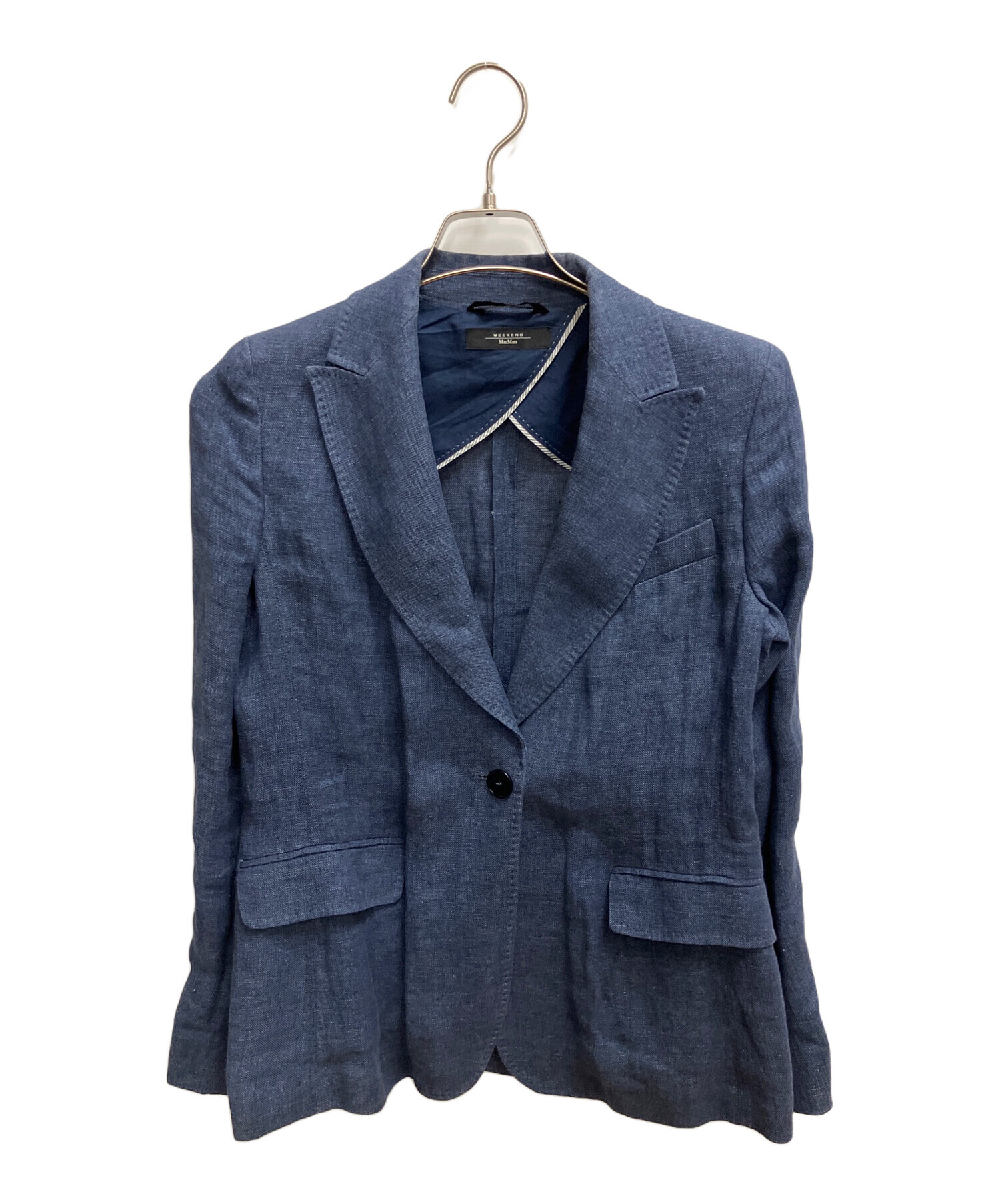 希少　マックスマーラウィークエンド　コットンリネン ジャケット　48 中古・古着通販】WEEKEND Max Mara (ウィークエンド マックスマーラ