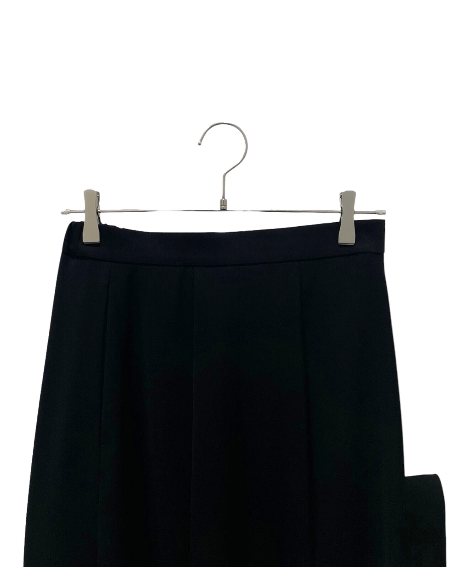 中古・古着通販】ENFOLD (エンフォルド) DRAPEARCHE SKIRT ブラック
