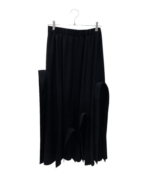 中古・古着通販】ENFOLD (エンフォルド) DRAPEARCHE SKIRT ブラック