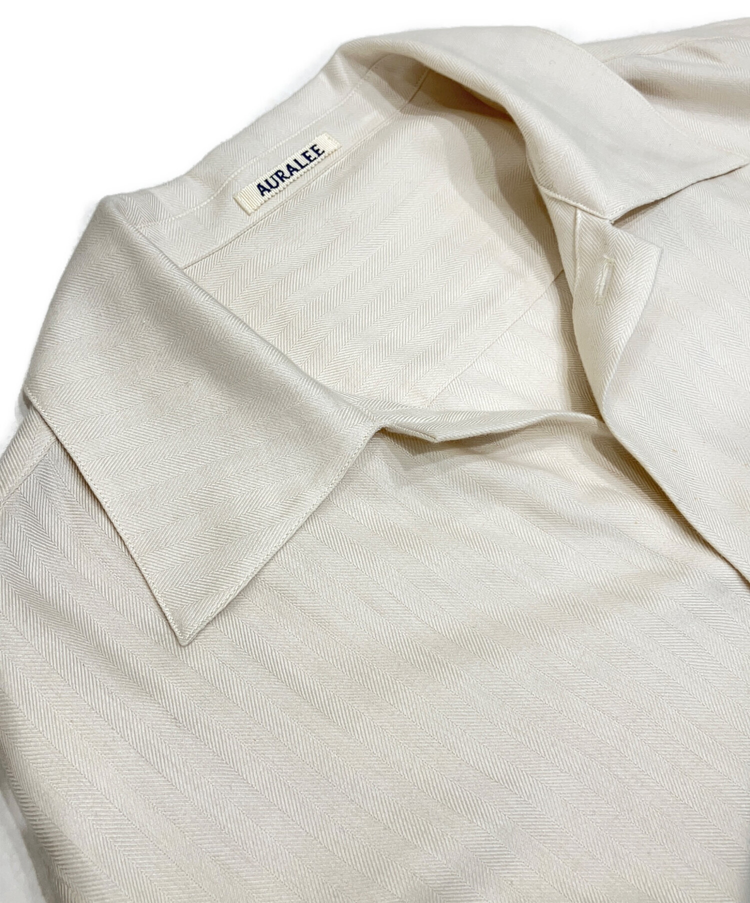 中古・古着通販】AURALEE (オーラリー) Cotton Cashmere Herringbone