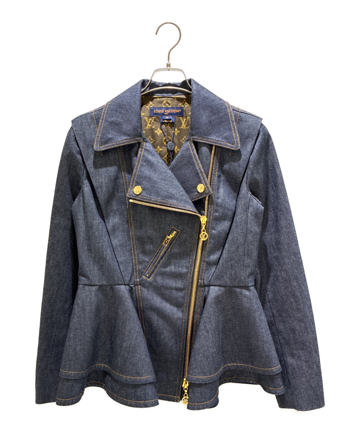 中古・古着通販】LOUIS VUITTON (ルイ ヴィトン) Denim Flounce Biker
